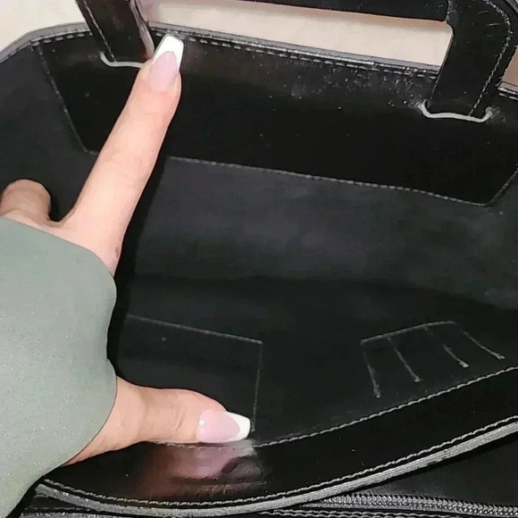 Gold Pfeil West Germany Black Leather Breif Case - Picture 8 of 11